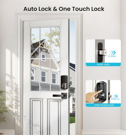 Veise Fingerprint Smart Lock with Keyless Entry