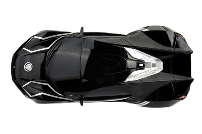 Marvel Black Panther 1:16 Lykan Hypersport RC Radio Control Cars, Toys for Kids and Adults