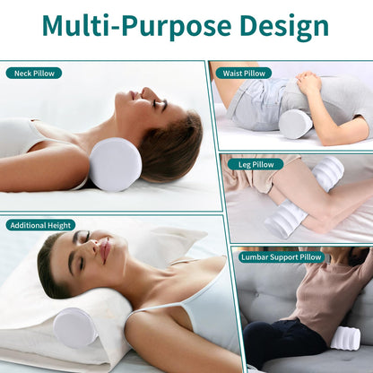 Ergonomic Memory Foam Neck Pillow for Pain Relief