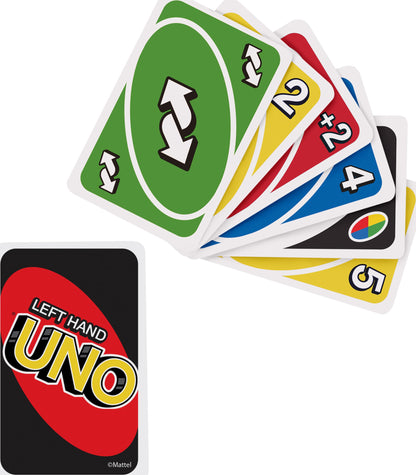 Mattel UNO Card Game for Left-Handed Players
