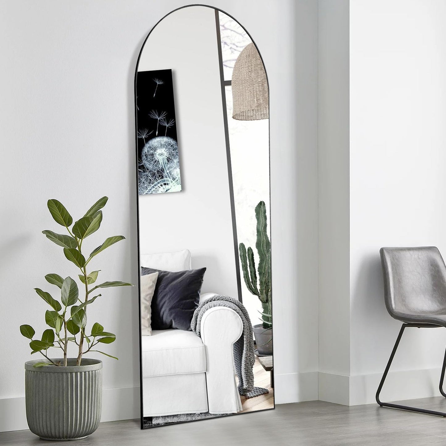 Full Length Mirror with Stand by OLIXIS
