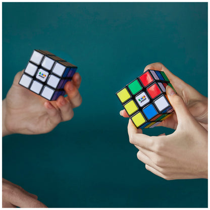Rubik’s Cube, 3x3 Magnetic Speed Cube, Super Fast Problem-Solving Challenging Retro Fidget Toy Travel Brain Teaser, Easter Basket Stuffers, for Adults & Kids Ages 8+