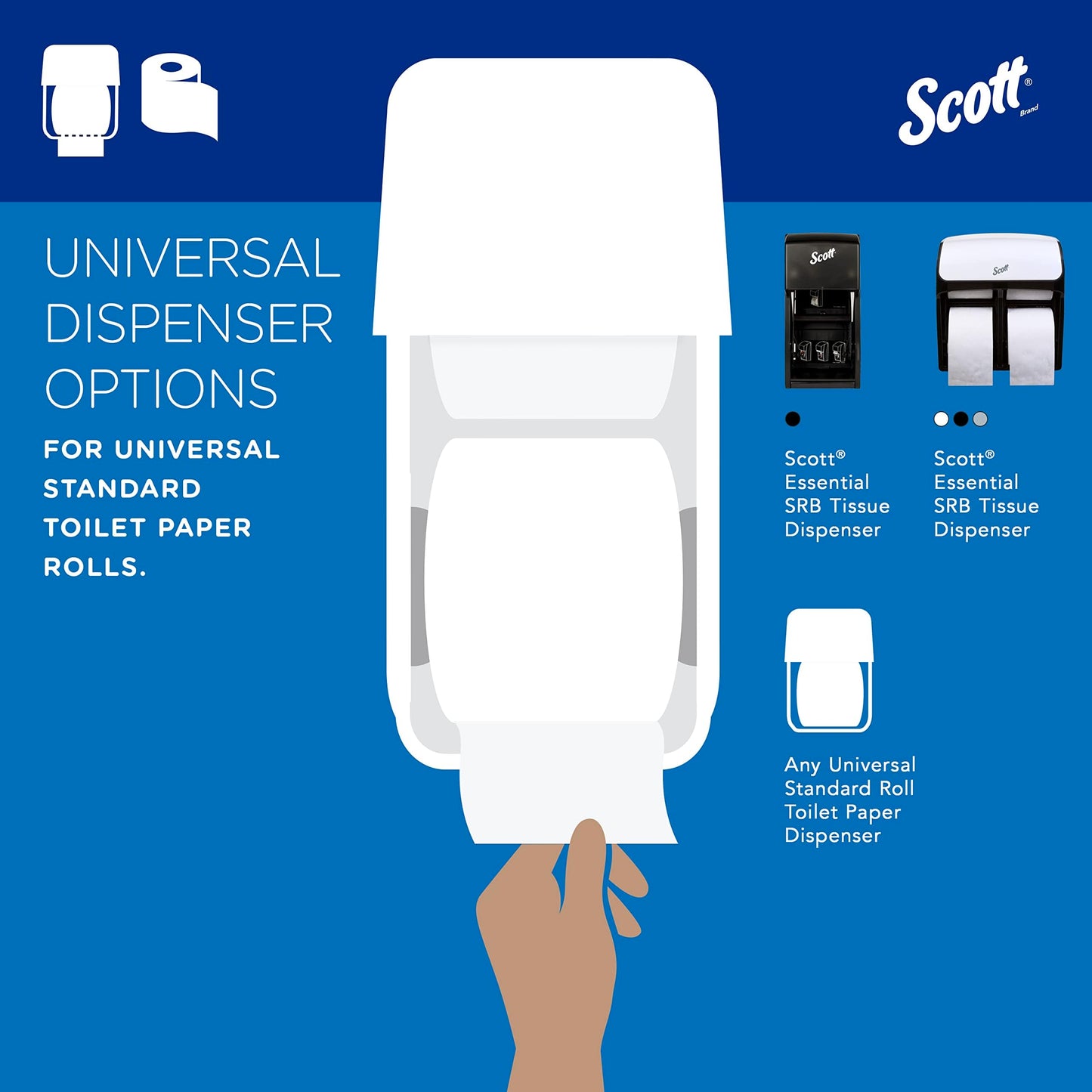 Scott Professional 2-Ply Bulk Toilet Paper Rolls