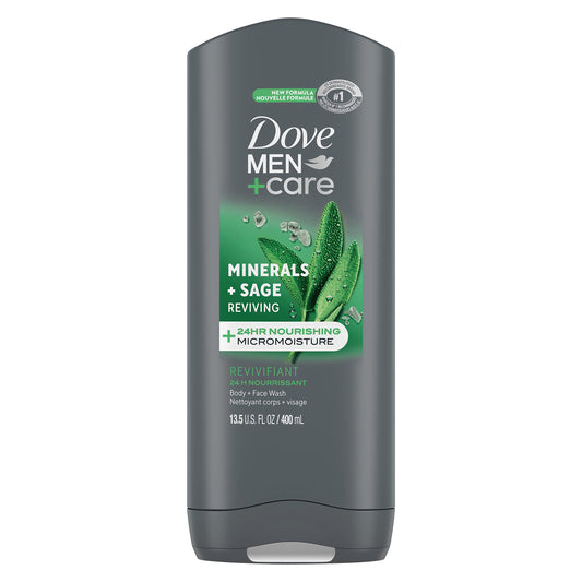 DOVE MEN + CARE Reviving Minerals Body Wash 13.5 oz