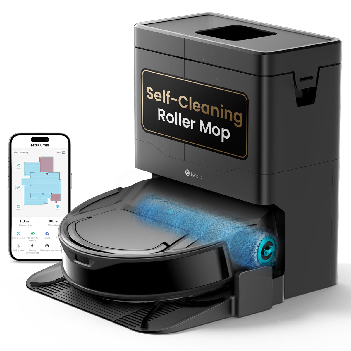 Lefant Self-Emptying Robot Vacuum and Mop