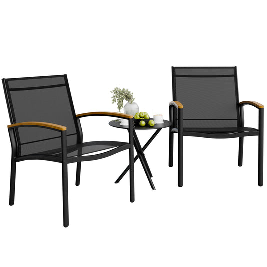 3-Piece Shintenchi Patio Bistro Set for Outdoors