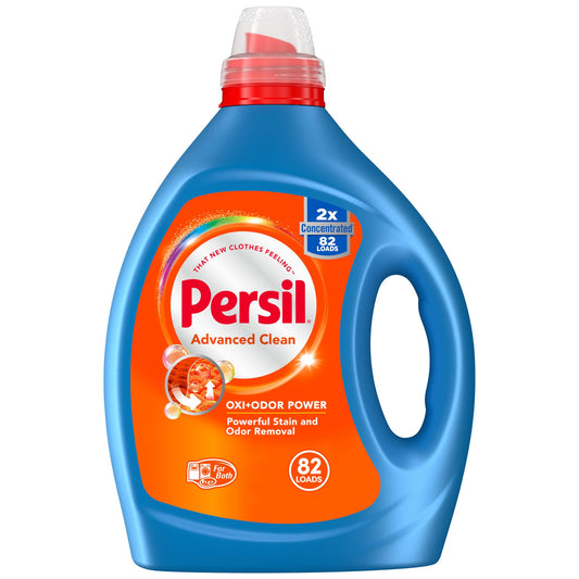 82 Loads Persil Oxi Laundry Detergent, Deep Stain Removal