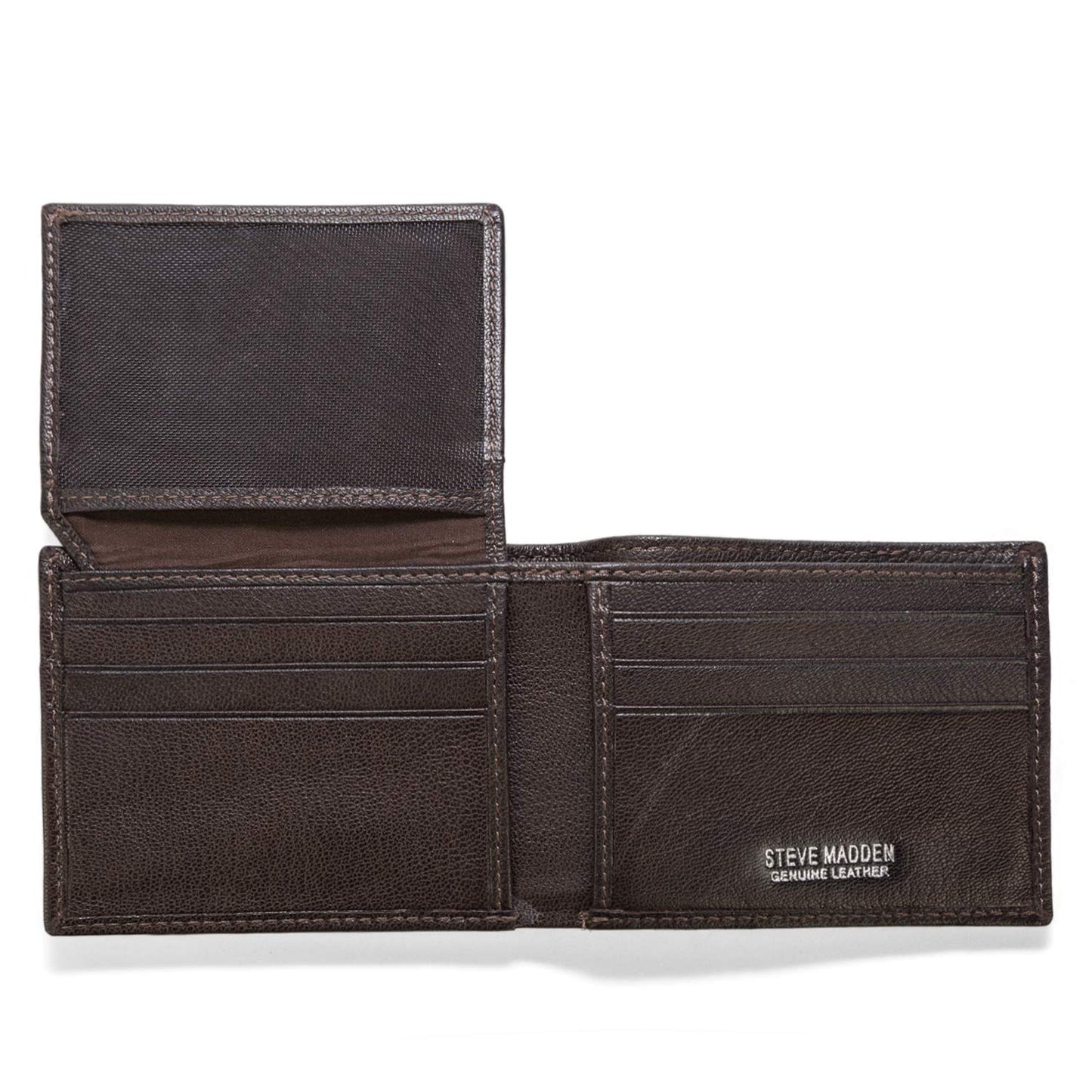 Steve Madden Leather Wallet with Extra Capacity