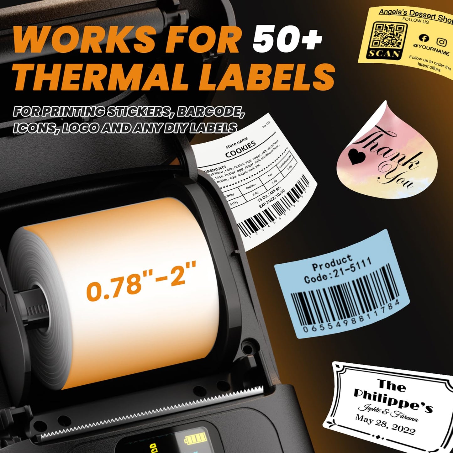 Phomemo M110 Bluetooth Label Maker for Small Business