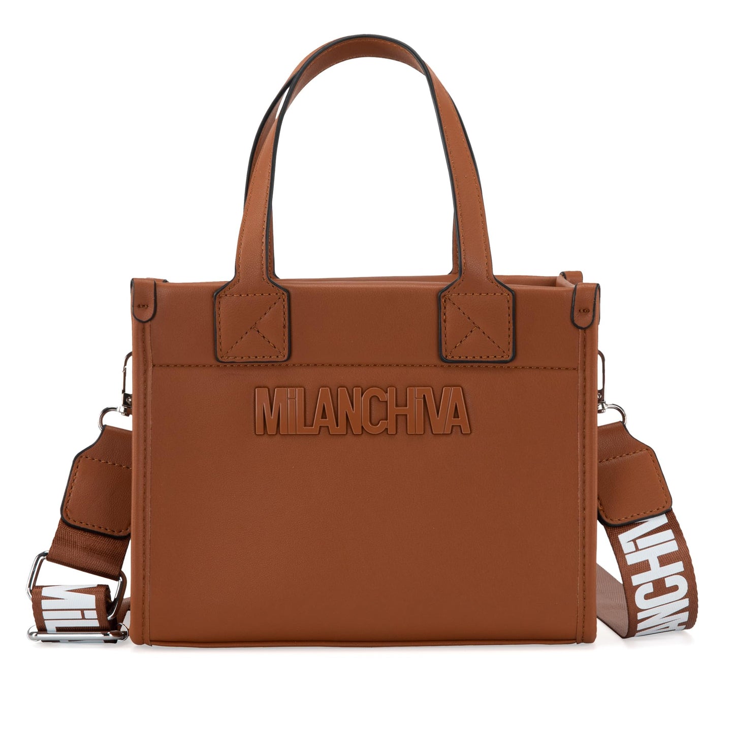 Milan Chiva Small Tote Handbag with Adjustable Strap
