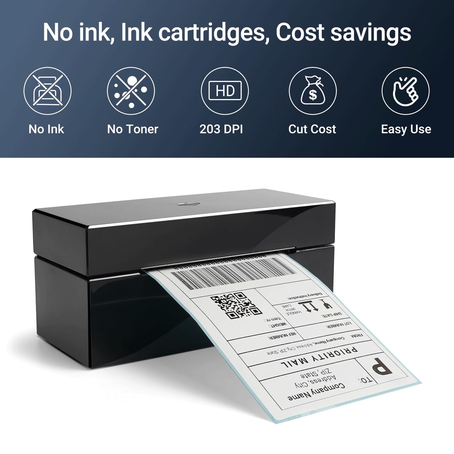 ORGBRO 4x6 Thermal Label Printer for Shipping