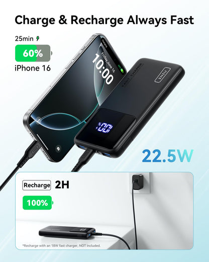 10000mAh INIU Fast Charging Power Bank