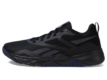 Reebok Men's NFX Trainer Sneaker, Black/Vector Navy/Footwear White, 11.5