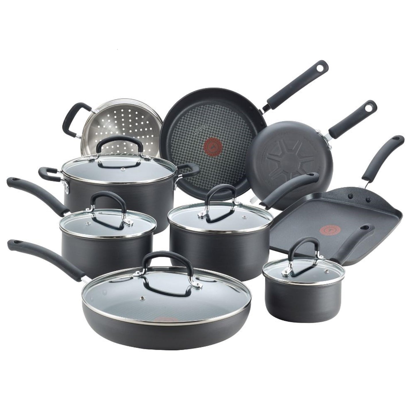 T-fal 14-Piece Nonstick Cookware Set