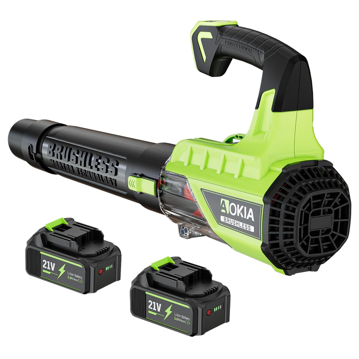Aokia Cordless Leaf Blower with 2 Batteries