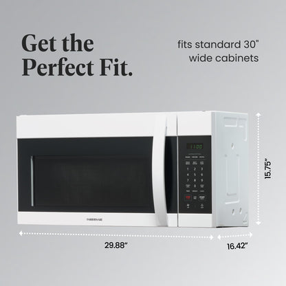 Farberware 1.7 Cu. Ft. Over-the-Range Microwave