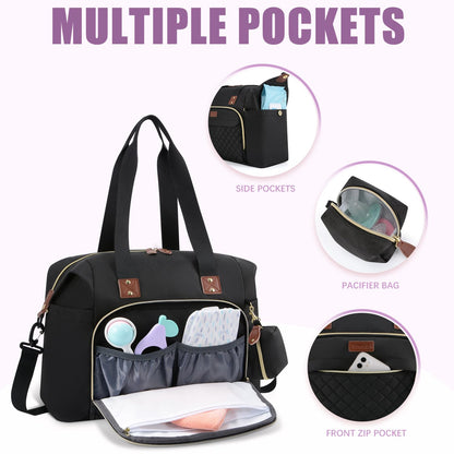 Tuwubi Large Diaper Bag Tote for Travel