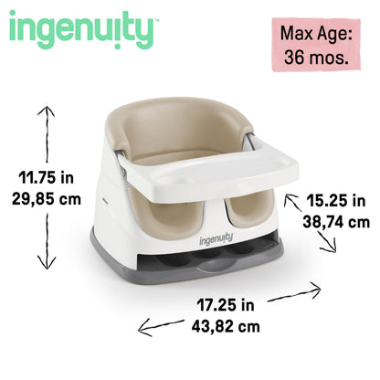 Ingenuity 2-in-1 Booster Feeding and Floor Seat