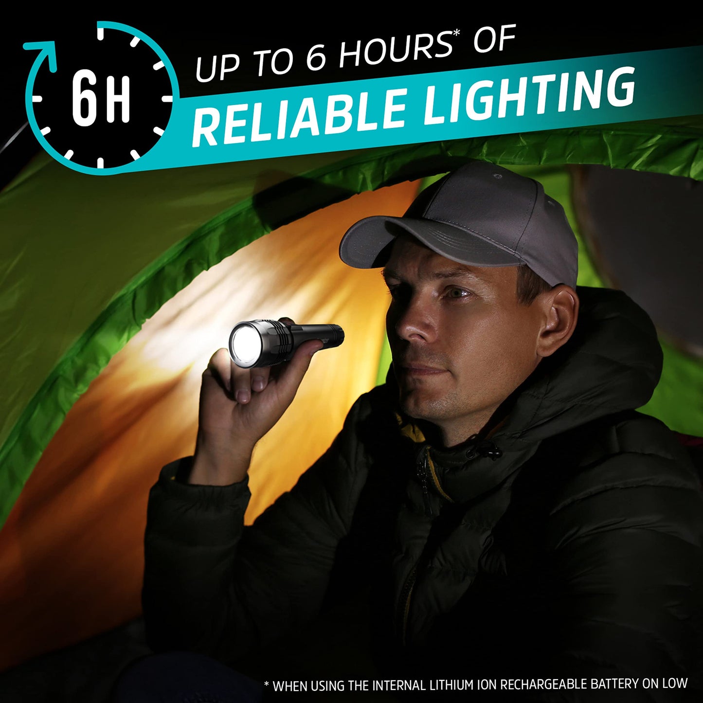 Energizer 1000 Lumens Rechargeable LED Flashlight