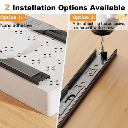 Pull Out Cabinet Organizer with 3 Dividers