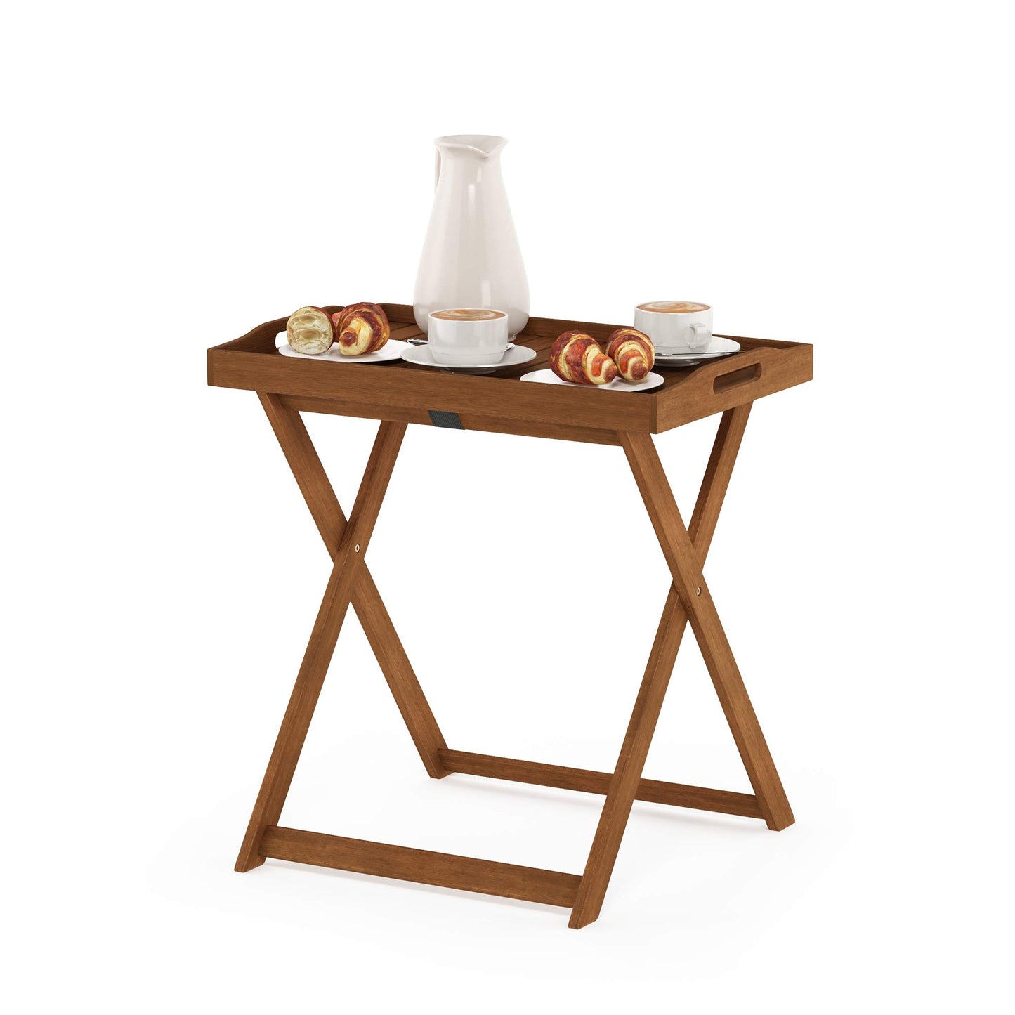 Furinno Outdoor Hardwood Tray Table - Large