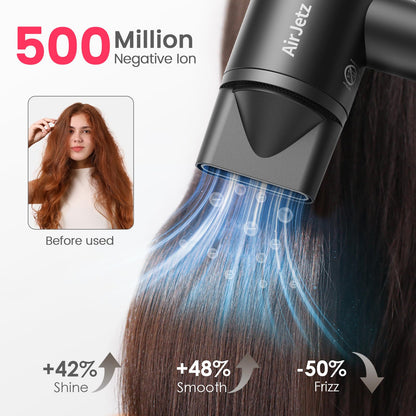 AirJetz High-Speed Ionic Hair Dryer with Diffuser