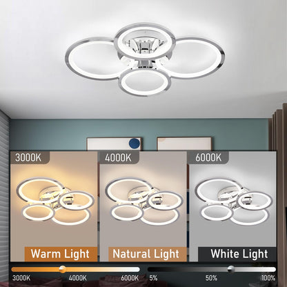 ADISUN Dimmable LED Flush Mount Ceiling Light