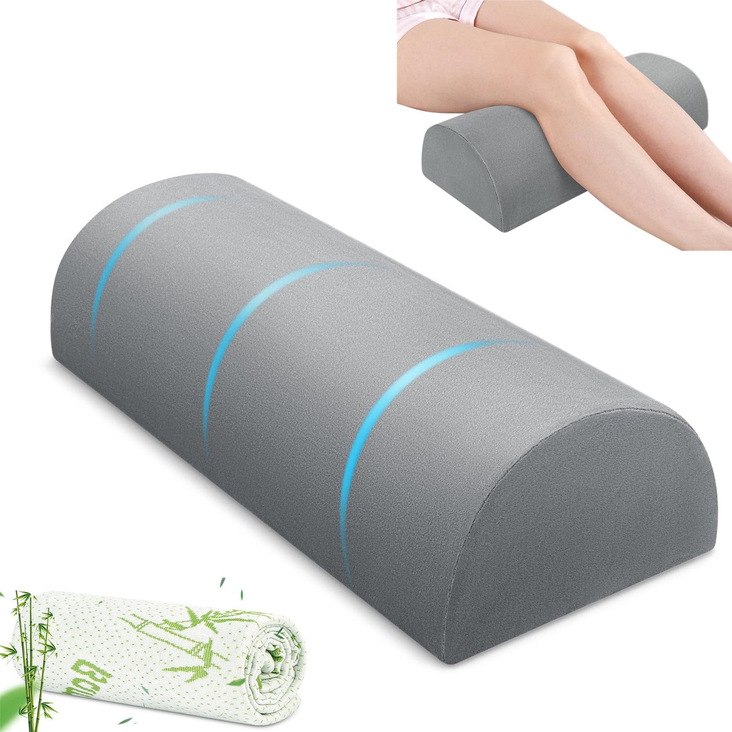 Memory Foam Knee Pillow for Side Sleepers