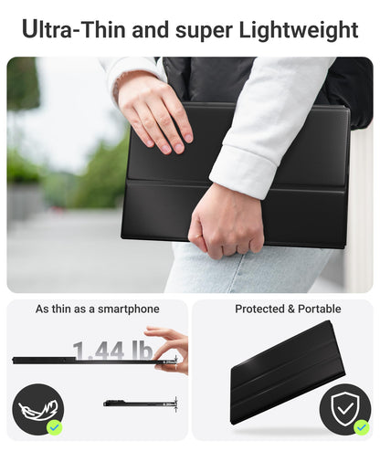 15.6" FHD Portable Monitor with USB-C & HDMI