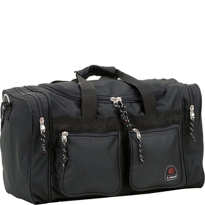 Rockland Black Duffel Bag - 18.5" x 10.5" x 8.5"