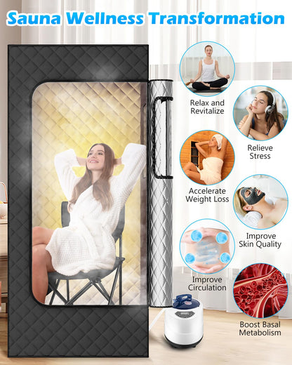 Portable Steam Sauna for Home Spa