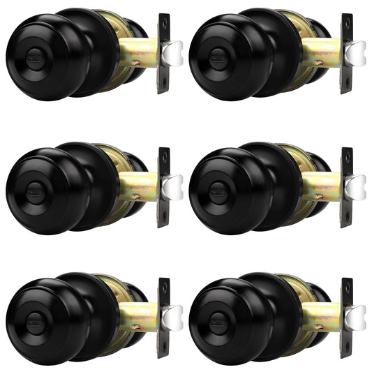 6 Pack Probrico Interior Door Knobs
