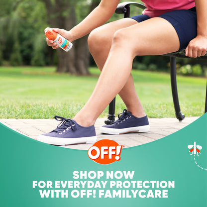 OFF! Mosquito Repellent Spray, 15% DEET, 4 Oz