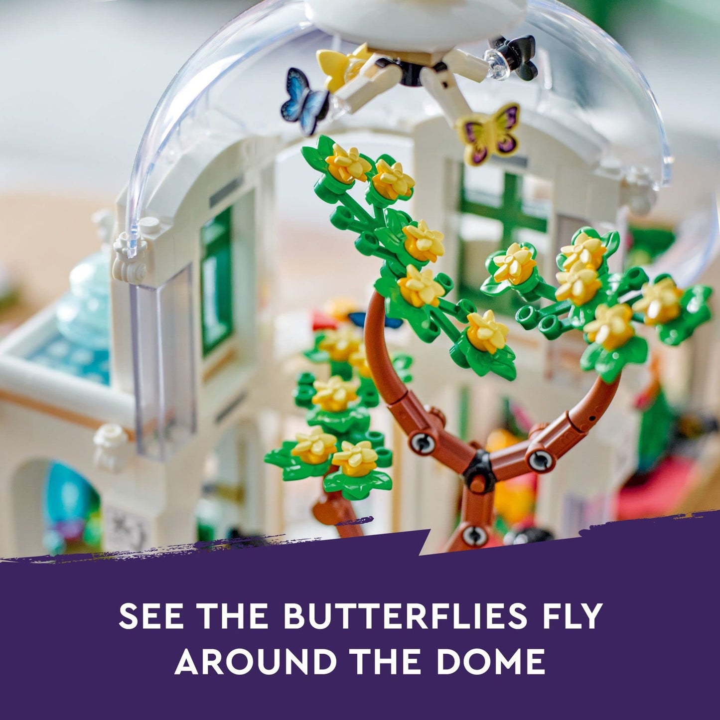 LEGO Friends Botanical Garden Building Toy Set, A Creative Project for Ages 12+, Build and Display a Detailed Greenhouse Scene, A Gift for Kids and Teens Who Love Flowers and Plants, 41757