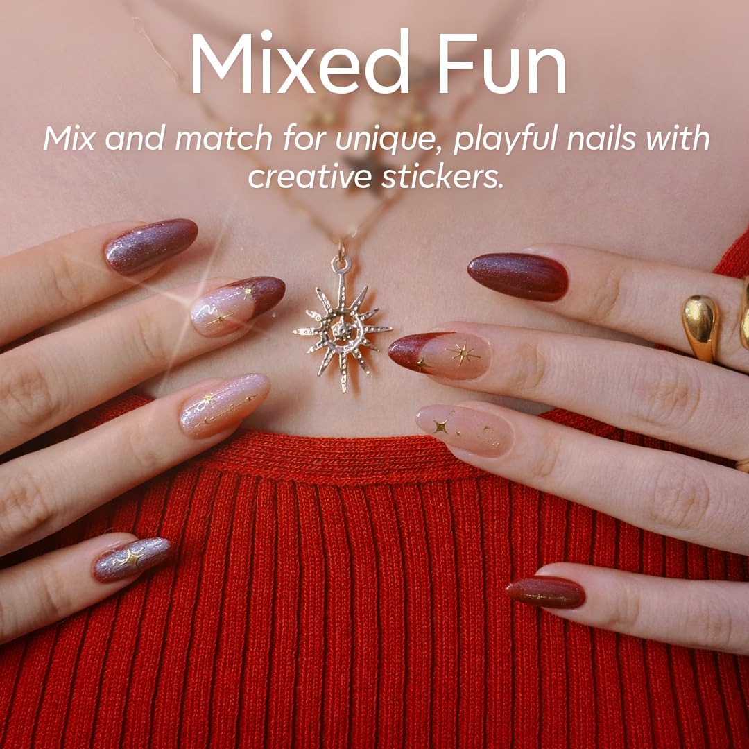 Gel Nail Polish Kit with UV Light & Accessories