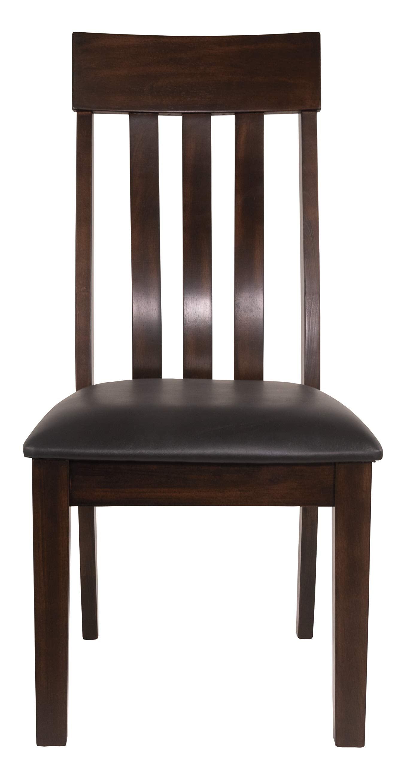 Ashley Haddigan Faux Leather Dining Chairs, 2 Count