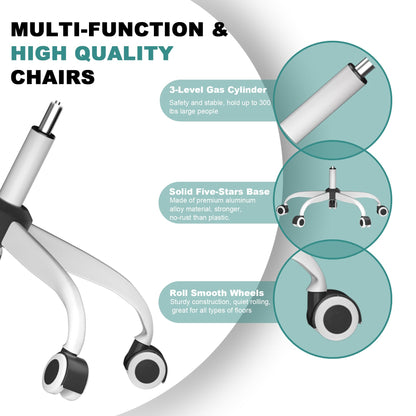Mimoglad Ergonomic Office Chair with Lumbar Support