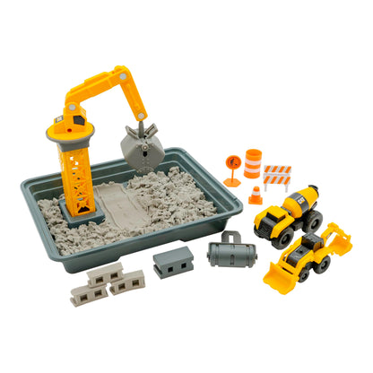 CAT Dig N' Build Concrete Playset with Compound