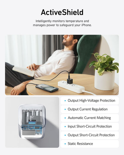 Anker 20W USB C Fast Charger 2-Pack