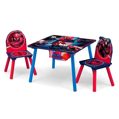 Delta Children Spider-Man Kids Table Set with Chairs