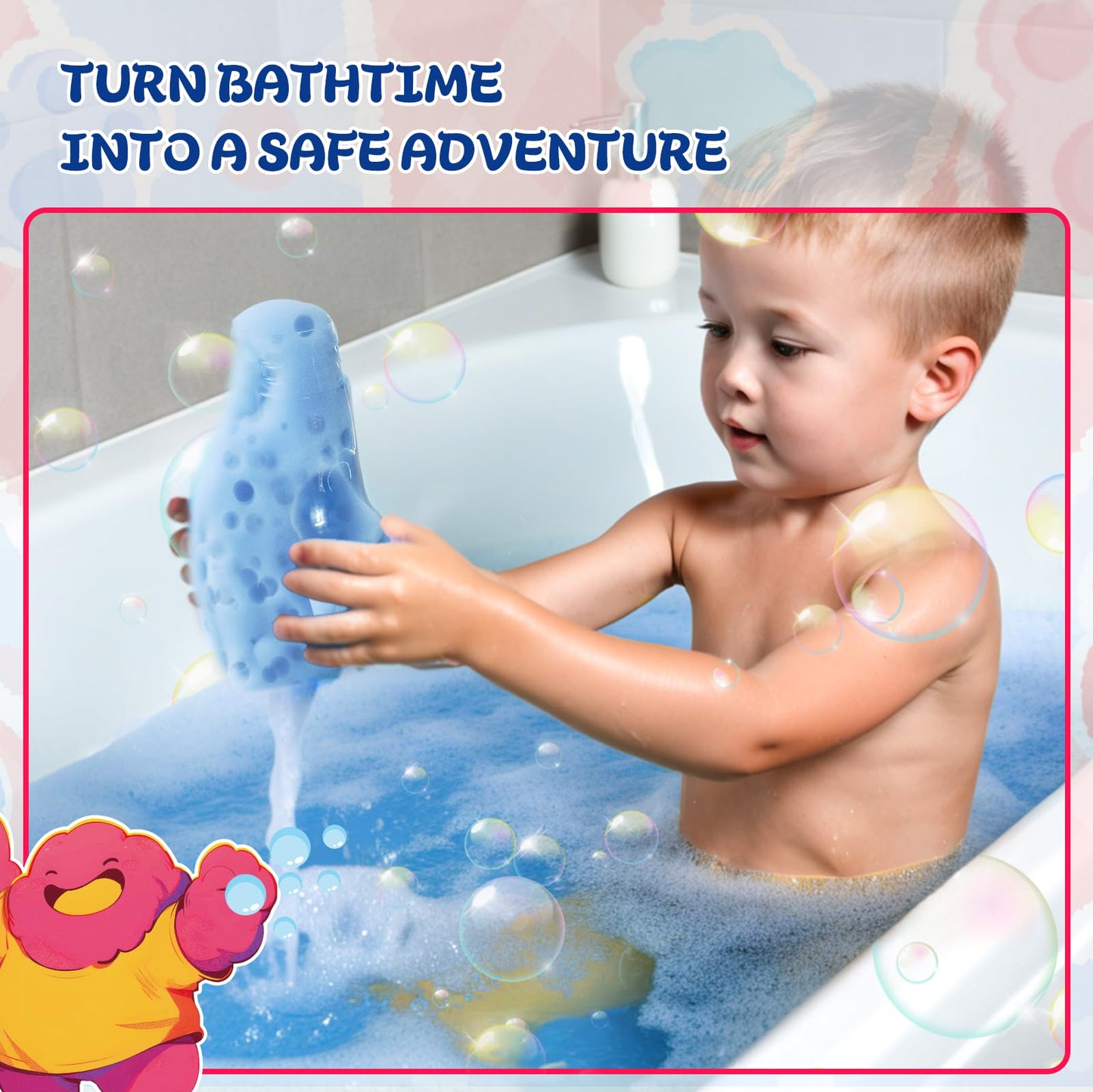 Fizzy Bath Bombs for Fun Toddler Playtime