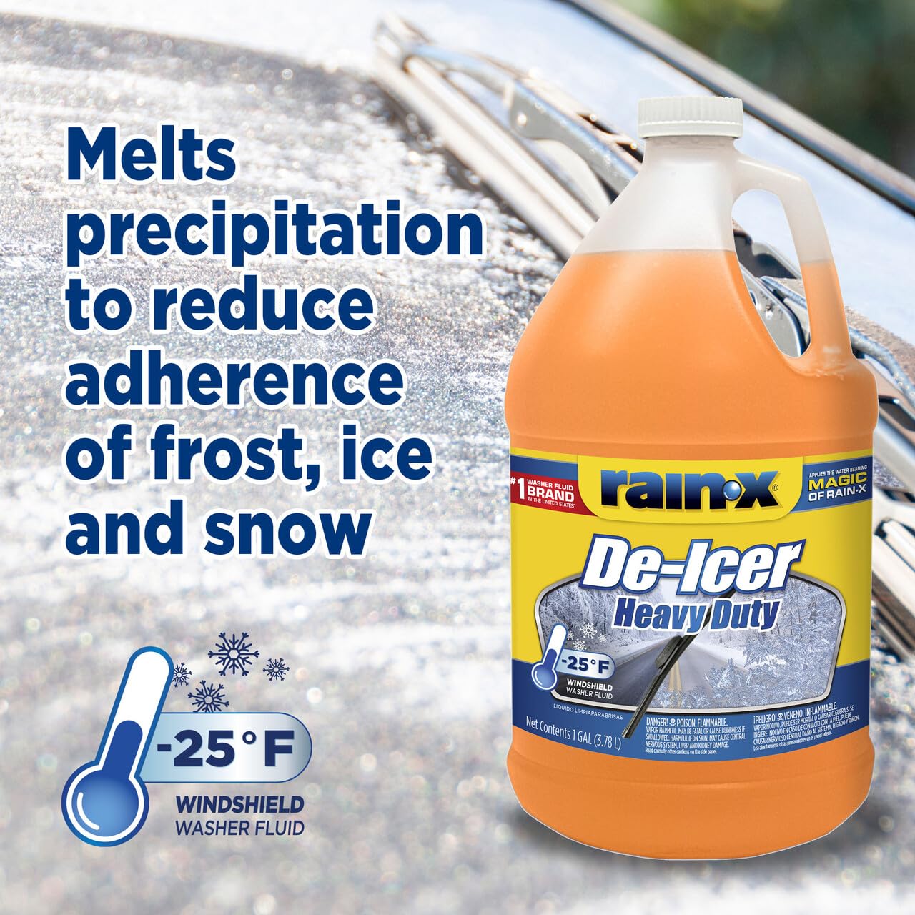Rain-X De-Icer Washer Fluid 68106 32oz
