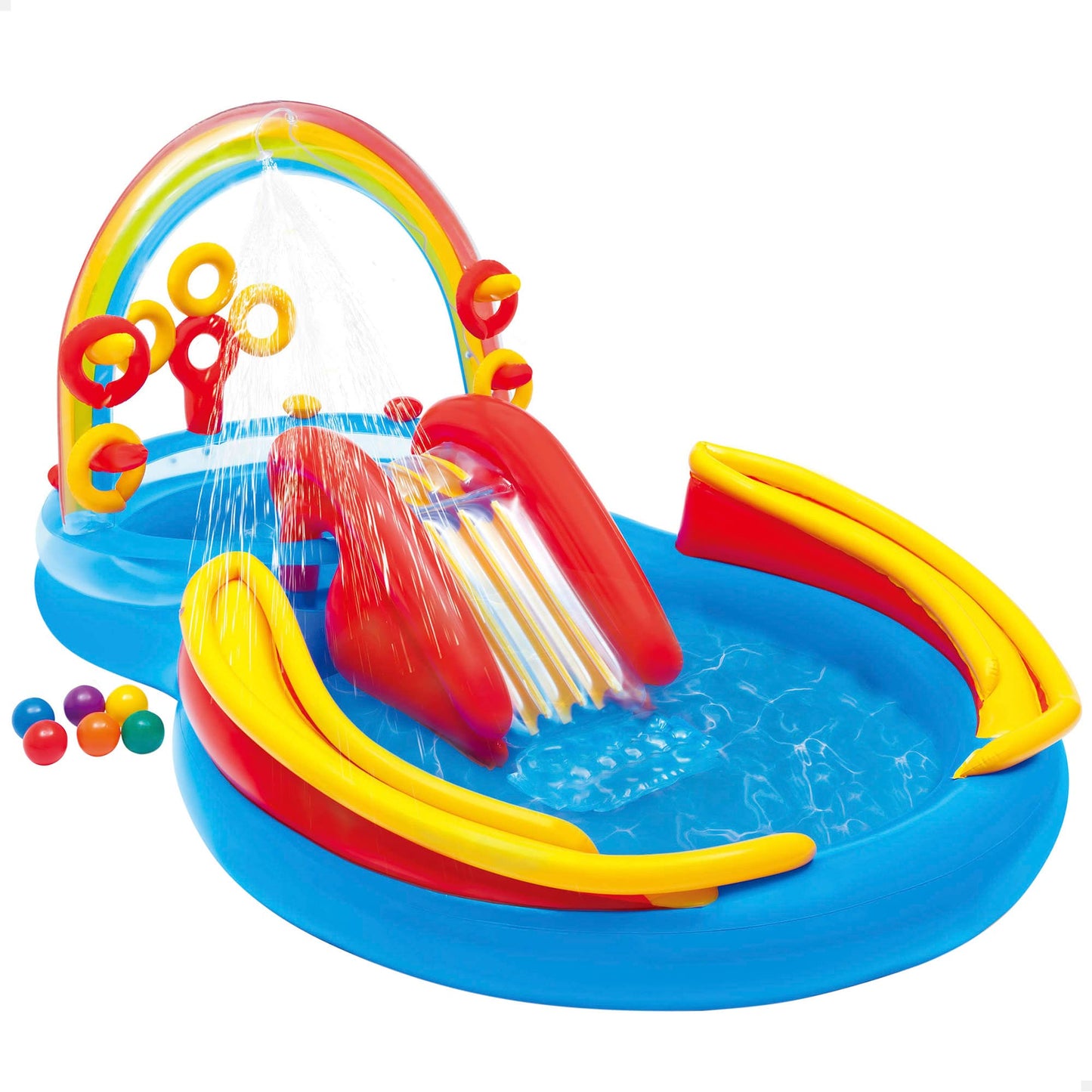 Intex Inflatable Rainbow Slide for Kids