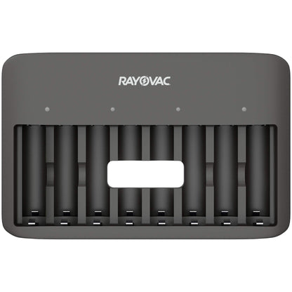 8-Bay Rayovac USB Battery Charger for Rechargeables