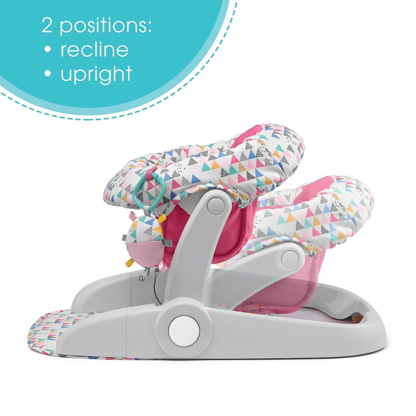 Ingenuity Adjustable Baby Floor Seat with Toys