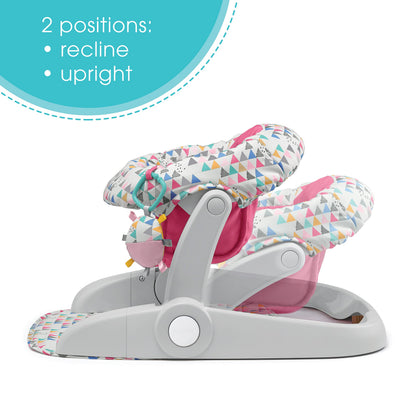 Ingenuity Adjustable Baby Floor Seat with Toys
