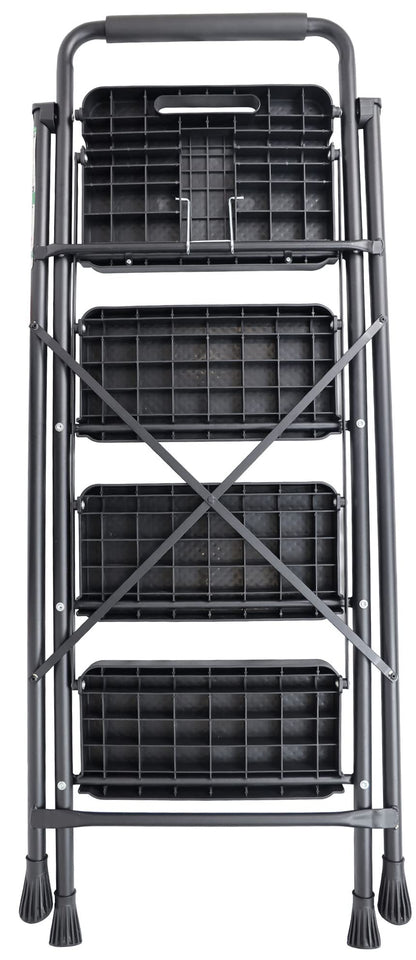 Elevon 2-Step Folding Step Stool with Anti-Slip Pedal