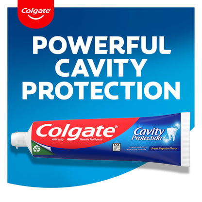 6 Pack Colgate Cavity Protection Toothpaste