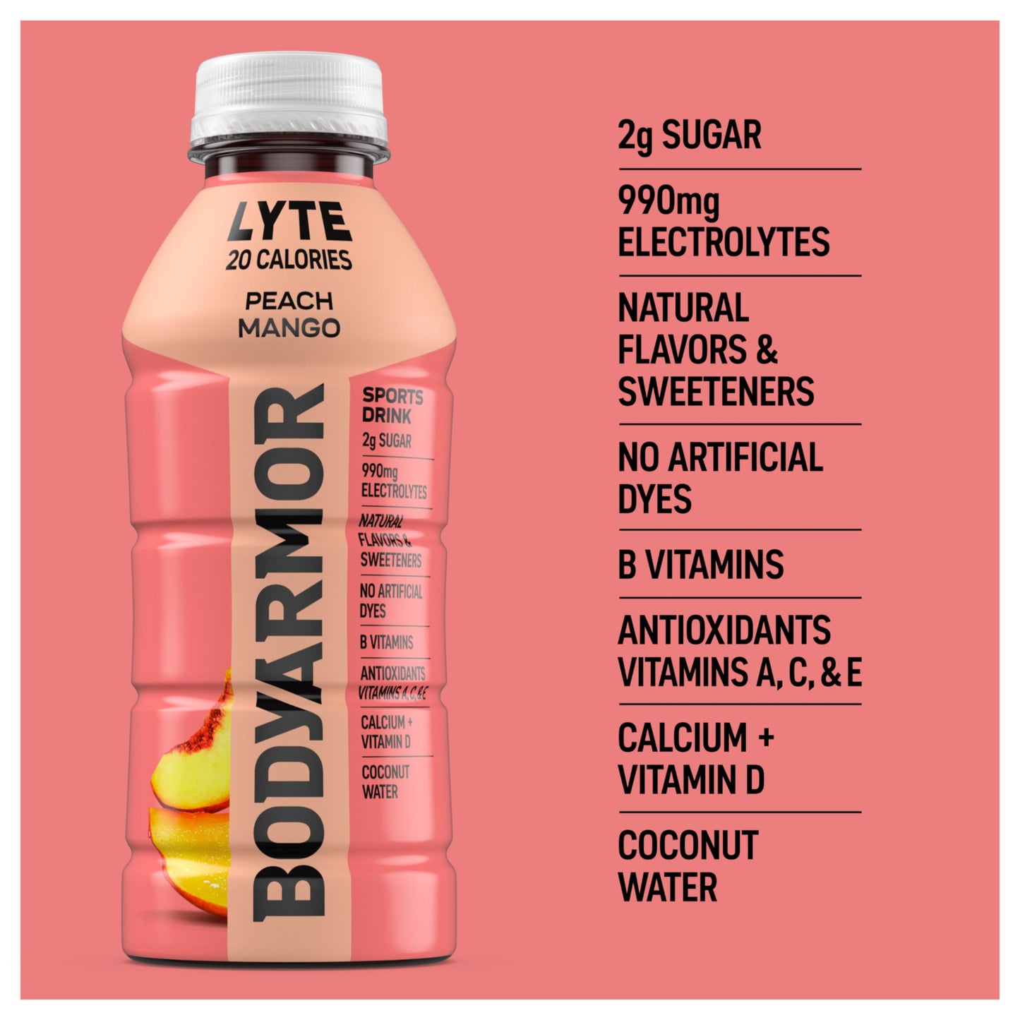 12 Pack BODYARMOR LYTE Sports Drink