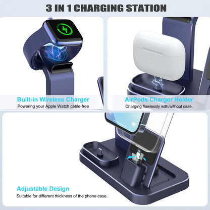 3-in-1 Charging Station for Apple Devices